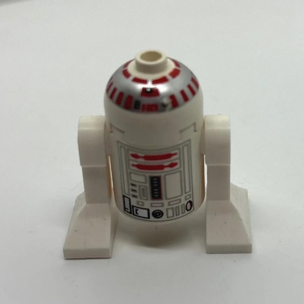 LEGO Star Wars R2-D4 Minifigure sw0217 White Silver Red Droid 7658 Clone Wars